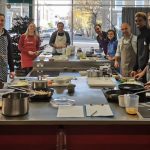 The team from Square Mile Farms sharing their day with us at a team building event at Nourish Hub.